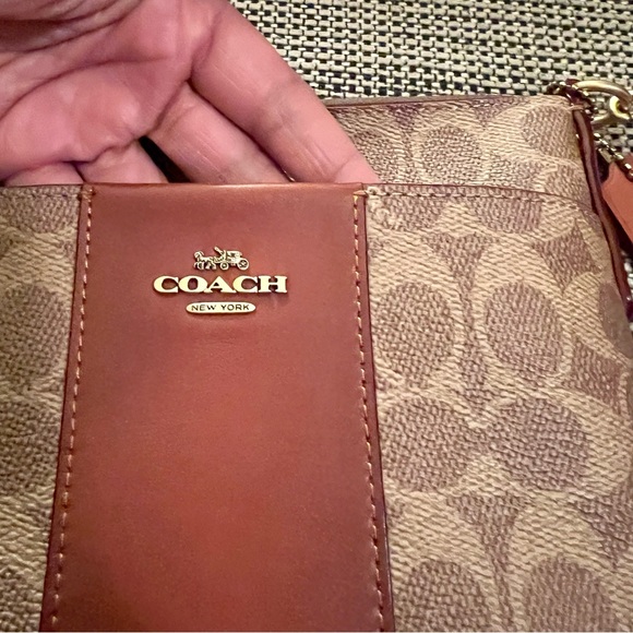 COACH Kitt Signature Coated Canvas Crossbody Bag - Picture 7 of 12